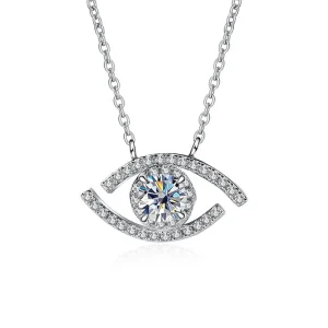 Colgante ojo turco circonita ojo transparente