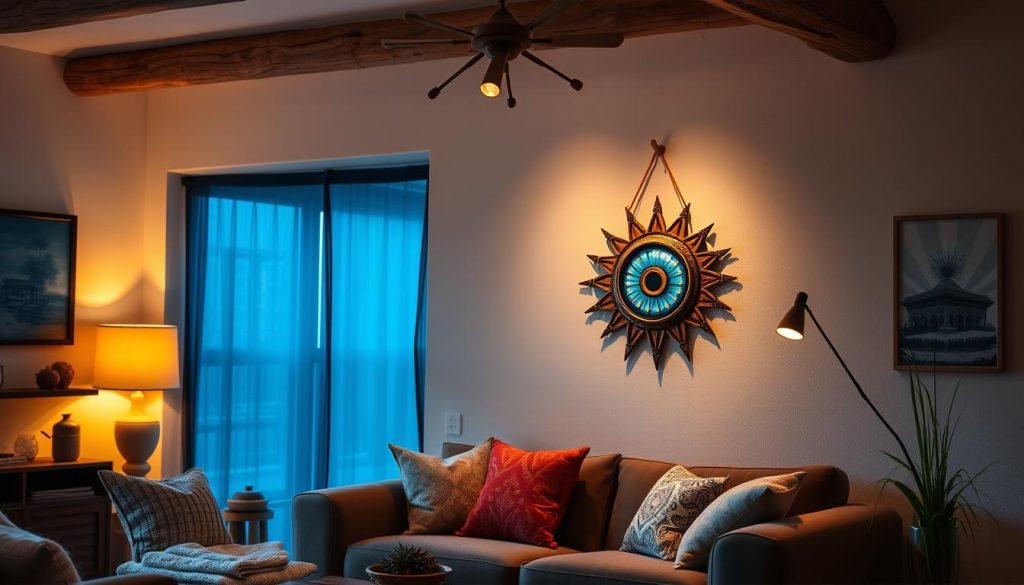 dónde colgar el ojo turco en casa