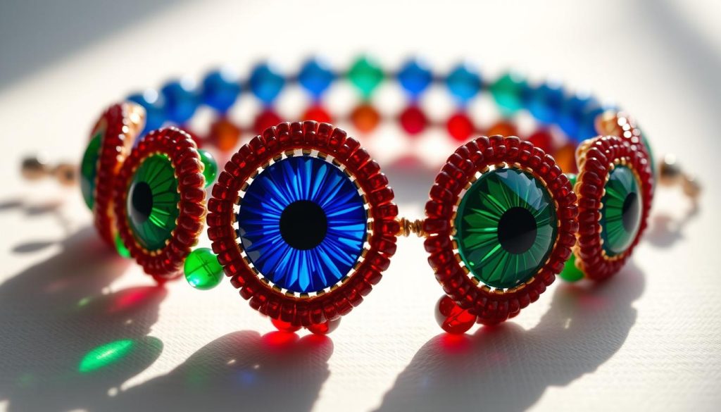 pulsera de cuentas ojo turco