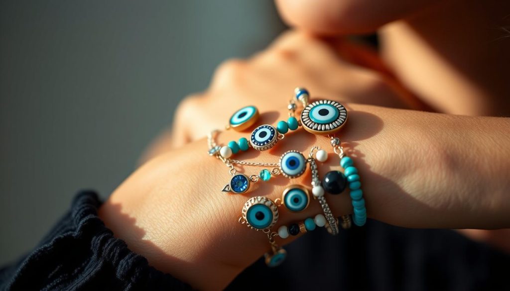 pulseras ojo turco mujer