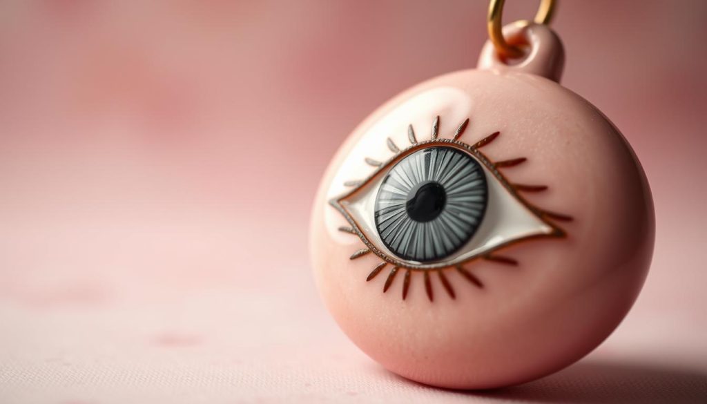 qué significa el ojo turco rosa